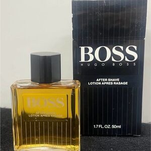 Vintage Rare Hugo Boss After Shave  1980s Frankfurt West Germany